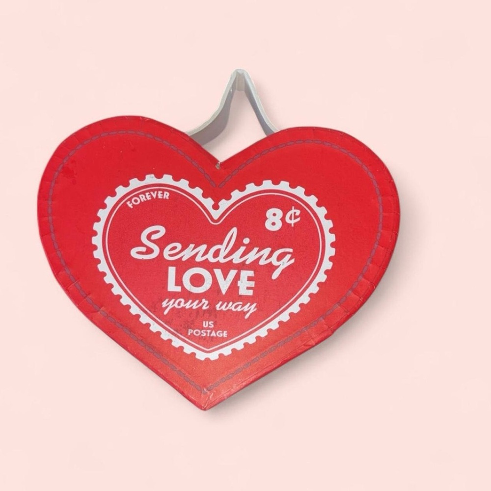 Target Red Heart-Shaped Storage Box